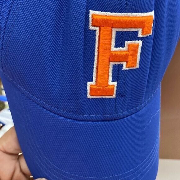 Nike Men's Blue Orange NCAA Florida Gators Baseball Cap Hat Small/Medium - Picture 8 of 8